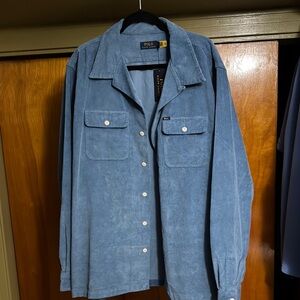 Polo by Ralph Lauren Blue Lightweight Shirt Jacket